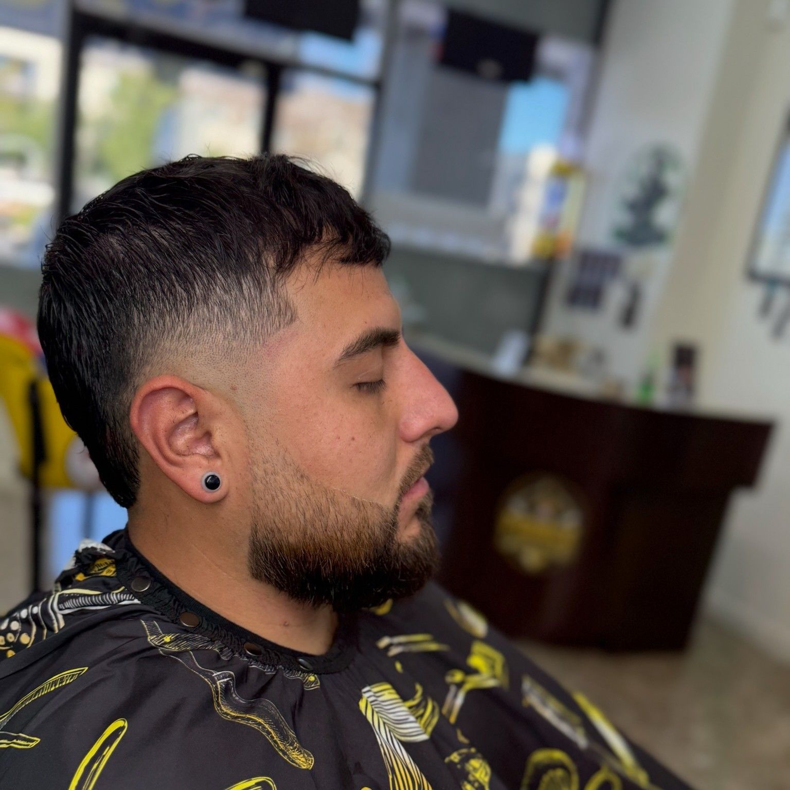 Fresh skin fade at Prince Barbershop